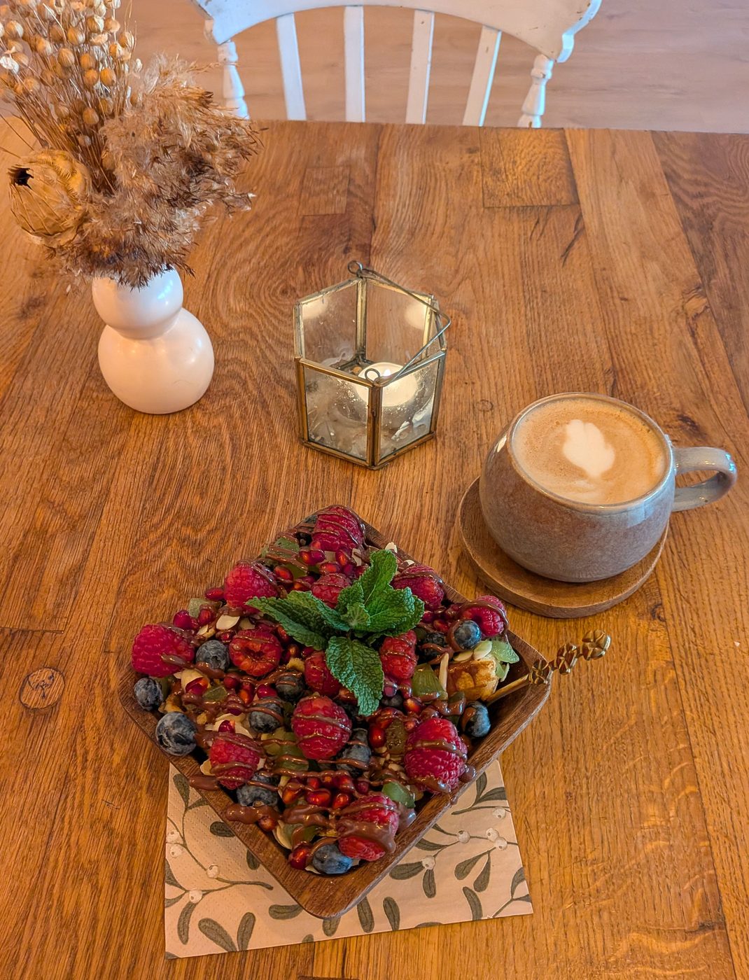 Belgische Beeren-Waffel